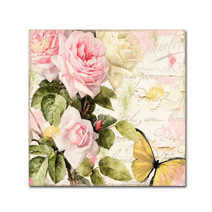 Color Bakery Florabella II Canvas Wall Art 14 x 14 Image 1