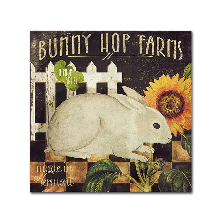 Color Bakery Vermont Farms III Canvas Wall Art 14 x 14 Image 1