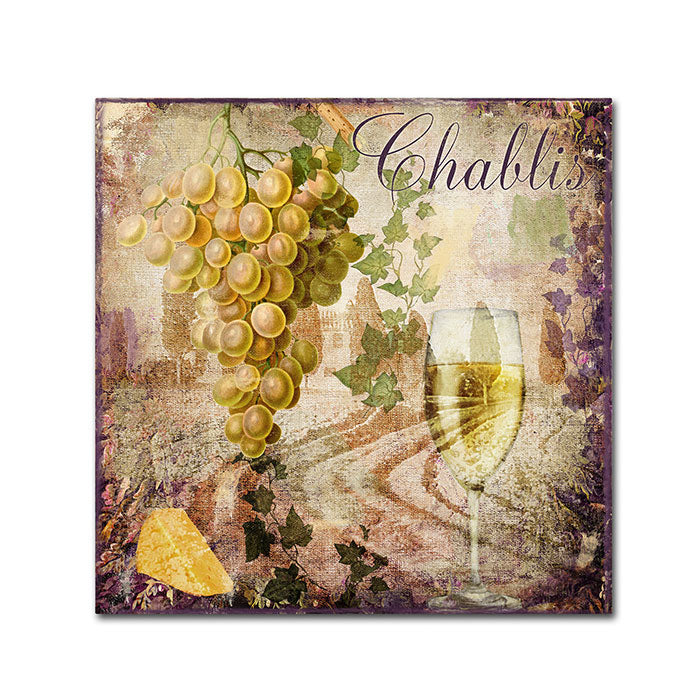 Color Bakery Wine Country V Canvas Wall Art 14 x 14 Image 1