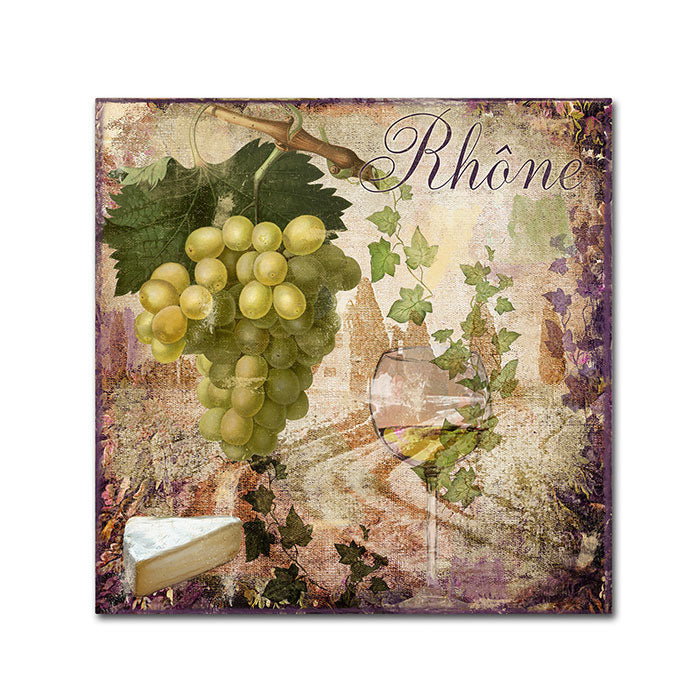 Color Bakery Wine Country VI Canvas Wall Art 14 x 14 Image 1