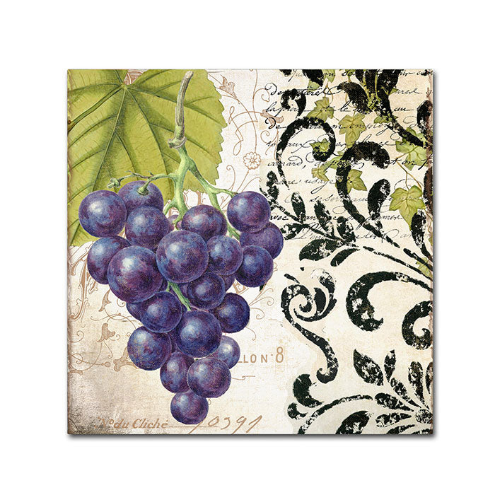 Color Bakery Les Fruits Jardin II Canvas Wall Art 14 x 14 Image 1