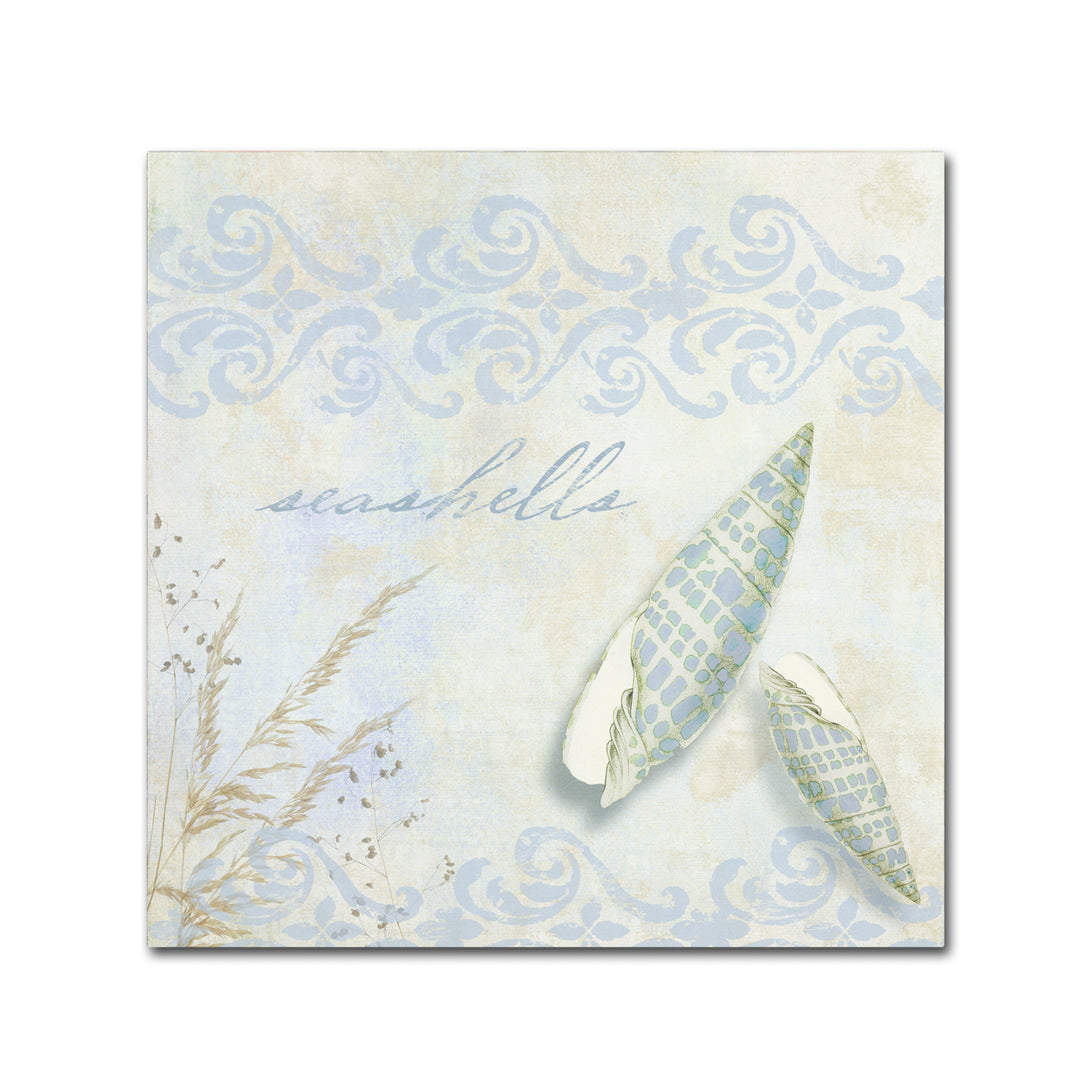 Color Bakery She Sells Seashells II Canvas Wall Art 14 x 14 Image 2