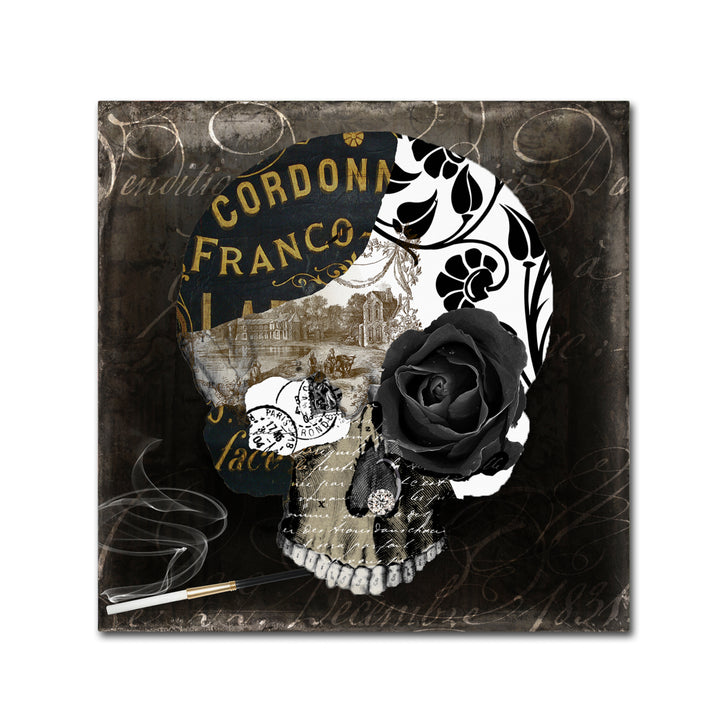 Color Bakery Paris Halloween II Canvas Wall Art 14 x 14 Image 2