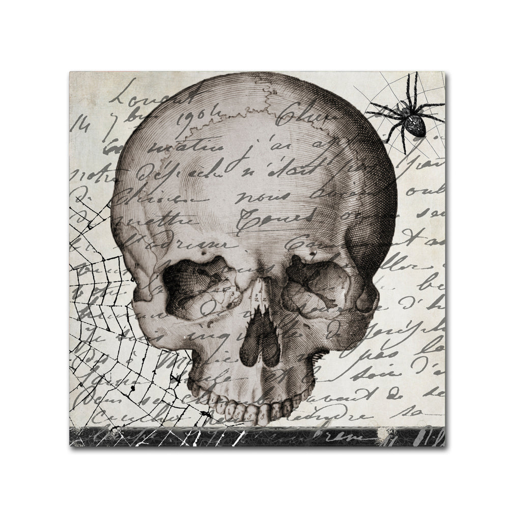 Color Bakery Halloween Skull Canvas Wall Art 14 x 14 Image 2