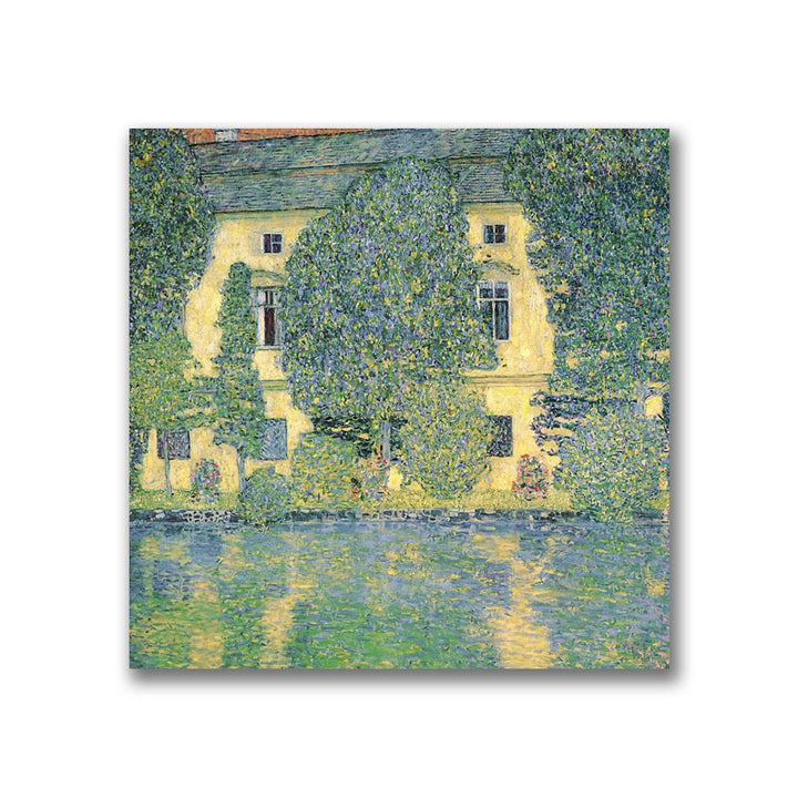 Gustav Klimt, The Schloss Kammer on the Atterse Canvas Wall Art 14 x 14 Image 2