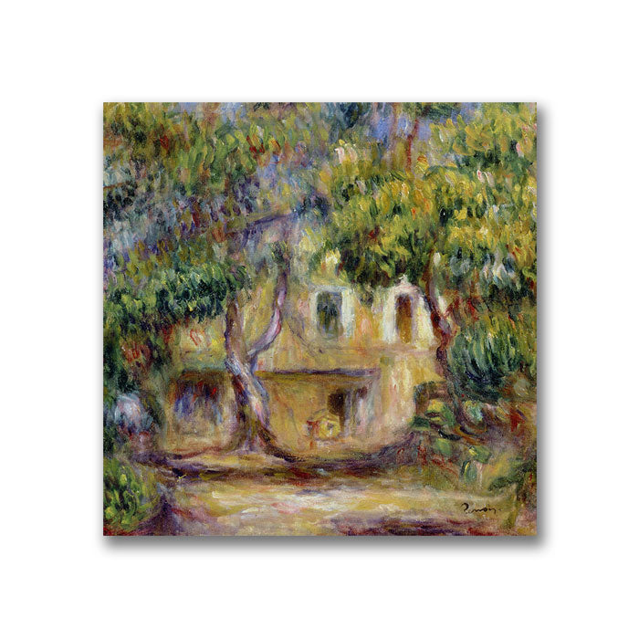 Pierre Renoir The Farm at Les Collettes Canvas Wall Art 14 x 14 Image 1