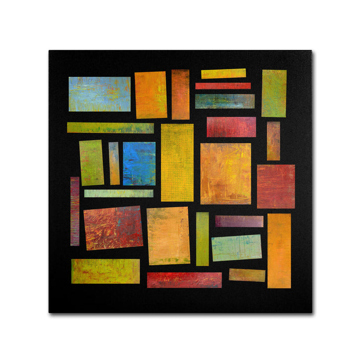 Michelle Calkins Building Blocks Four Canvas Wall Art 14 x 14 Image 2