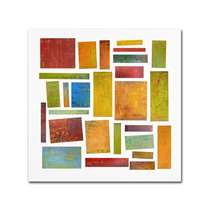 Michelle Calkins Building Blocks Two Canvas Wall Art 14 x 14 Image 1