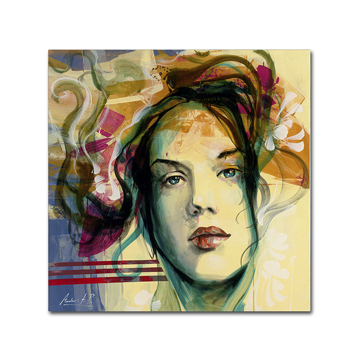 Andrea Blanca Mujer Canvas Wall Art 14 x 14 Image 1