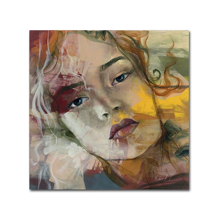 Andrea Te Recuerdo Canvas Wall Art 14 x 14 Image 1