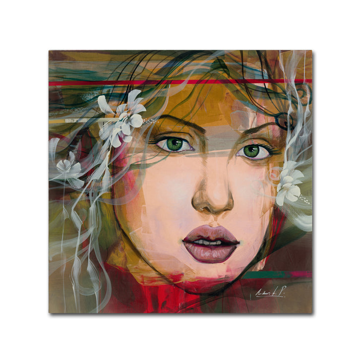 Andrea Esmeralda Canvas Wall Art 14 x 14 Image 2