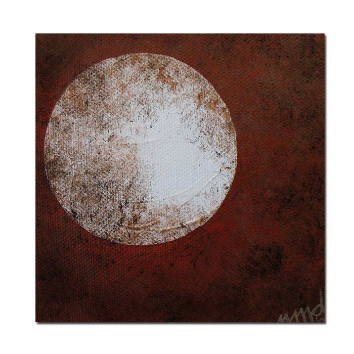 Moon by Nicole Dietz-14x14 Canvas Wall Art 14 x 14 Image 1