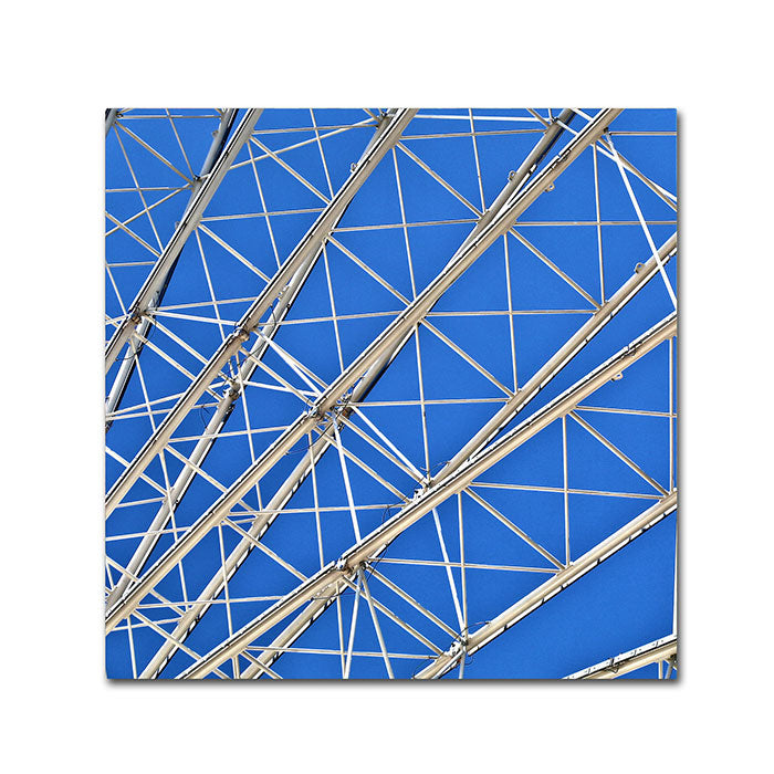 CATeyes Geometry-Abstract Canvas Wall Art 14 x 14 Image 1