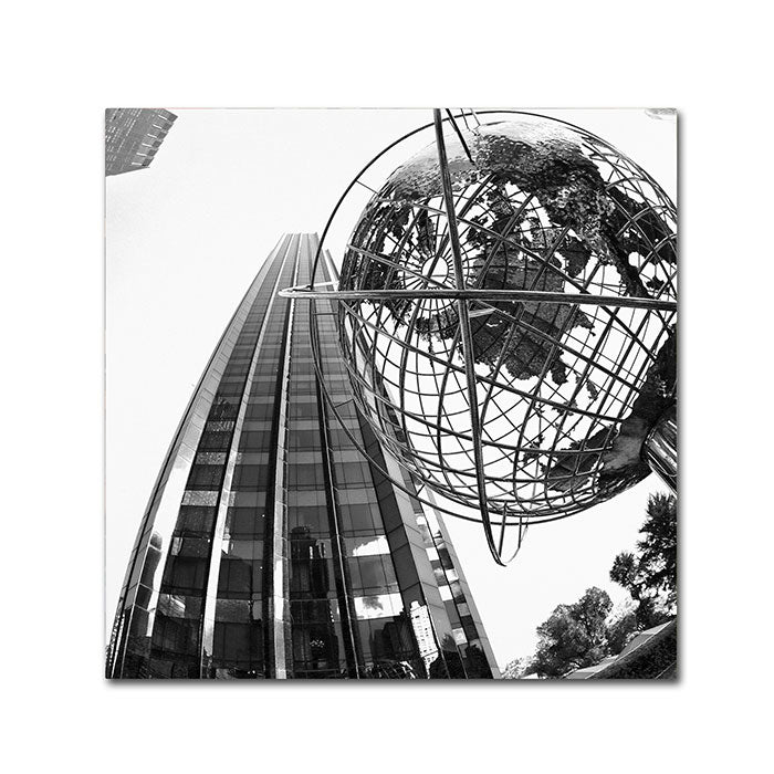 CATeyes Columbus Circle 2 Canvas Wall Art 14 x 14 Image 1