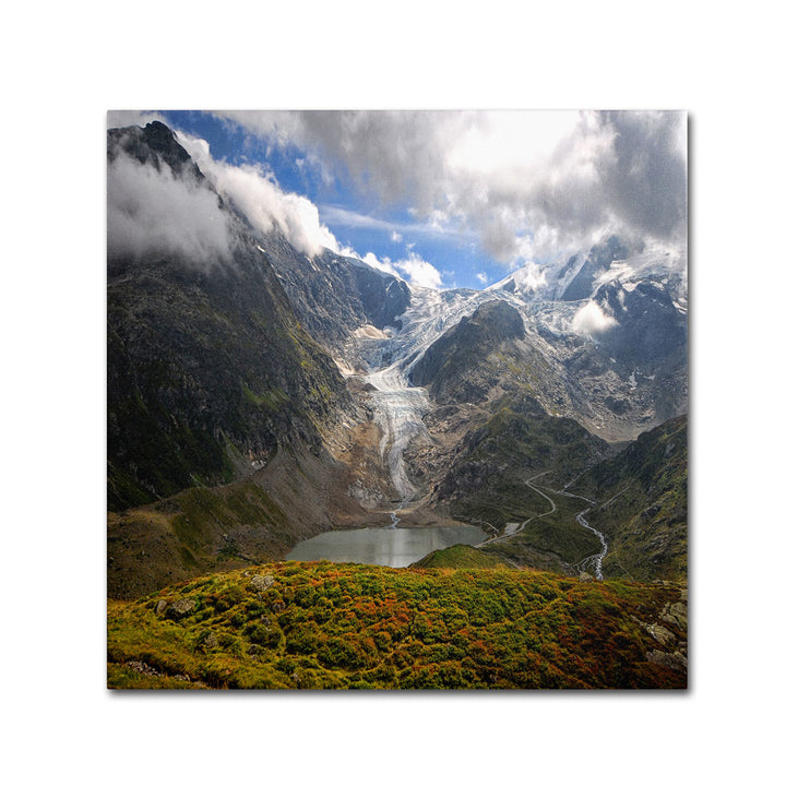 Philippe Sainte-Laudy River of Ice Canvas Wall Art 14 x 14 Image 1