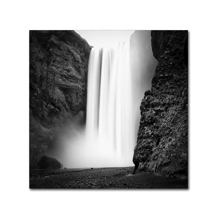 Philippe Sainte-Laudy Skogafoss Canvas Wall Art 14 x 14 Image 1