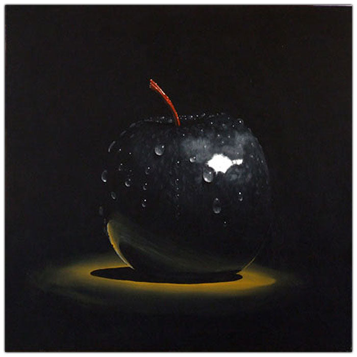 Black Apple by Roderick Stevens framed 14 x 14 Image 1