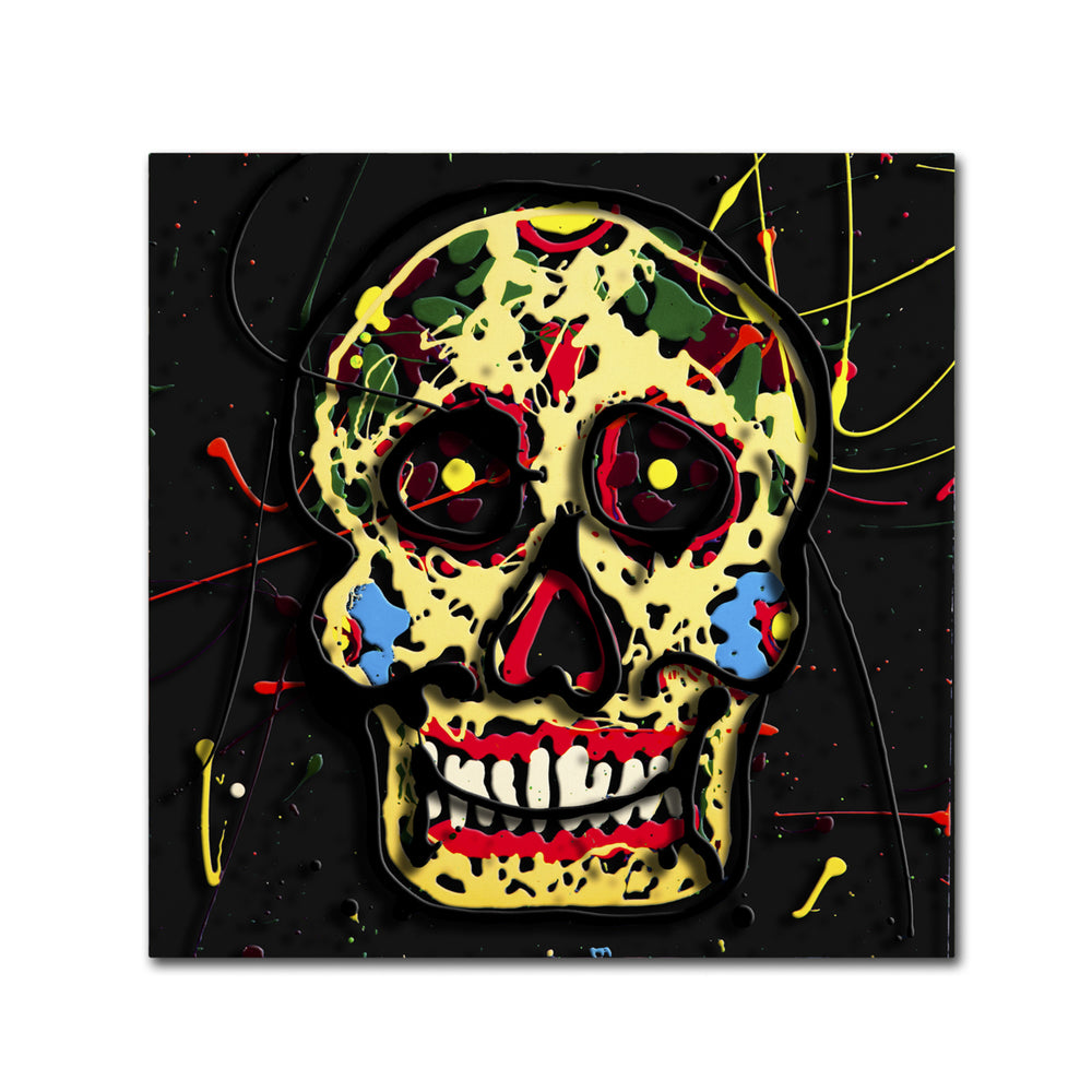 Roderick Stevens Muertos 1 Canvas Wall Art 14 x 14 Image 2