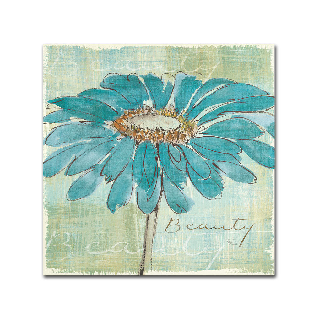 Chris Paschke Spa Daisies I Canvas Wall Art 14 x 14 Image 1