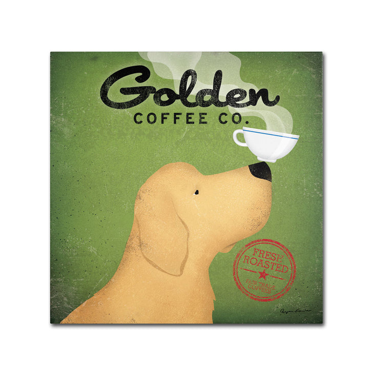 Ryan Fowler Golden Coffee Co Canvas Wall Art 14 x 14 Image 1