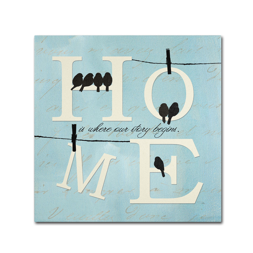 Pela Studio Well Said II Canvas Wall Art 14 x 14 Image 1