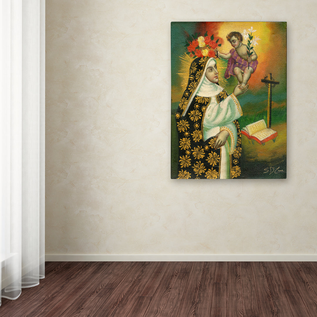 Masters Fine Art Mother and Child Canvas Wall Art 35 x 47 Inches Image 3