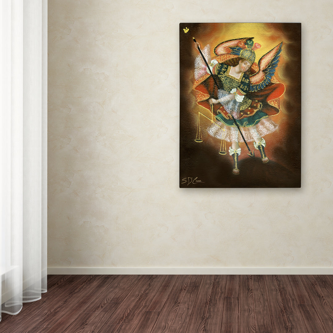 Masters Fine Art Angel Gabriel Canvas Wall Art 35 x 47 Inches Image 3