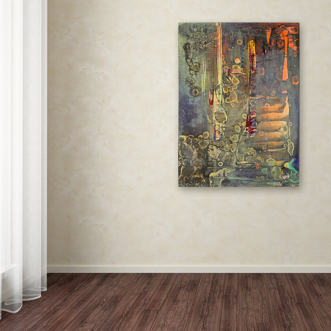 Pat Saunders-White Into The Dark II Canvas Wall Art 35 x 47 Inches Image 3