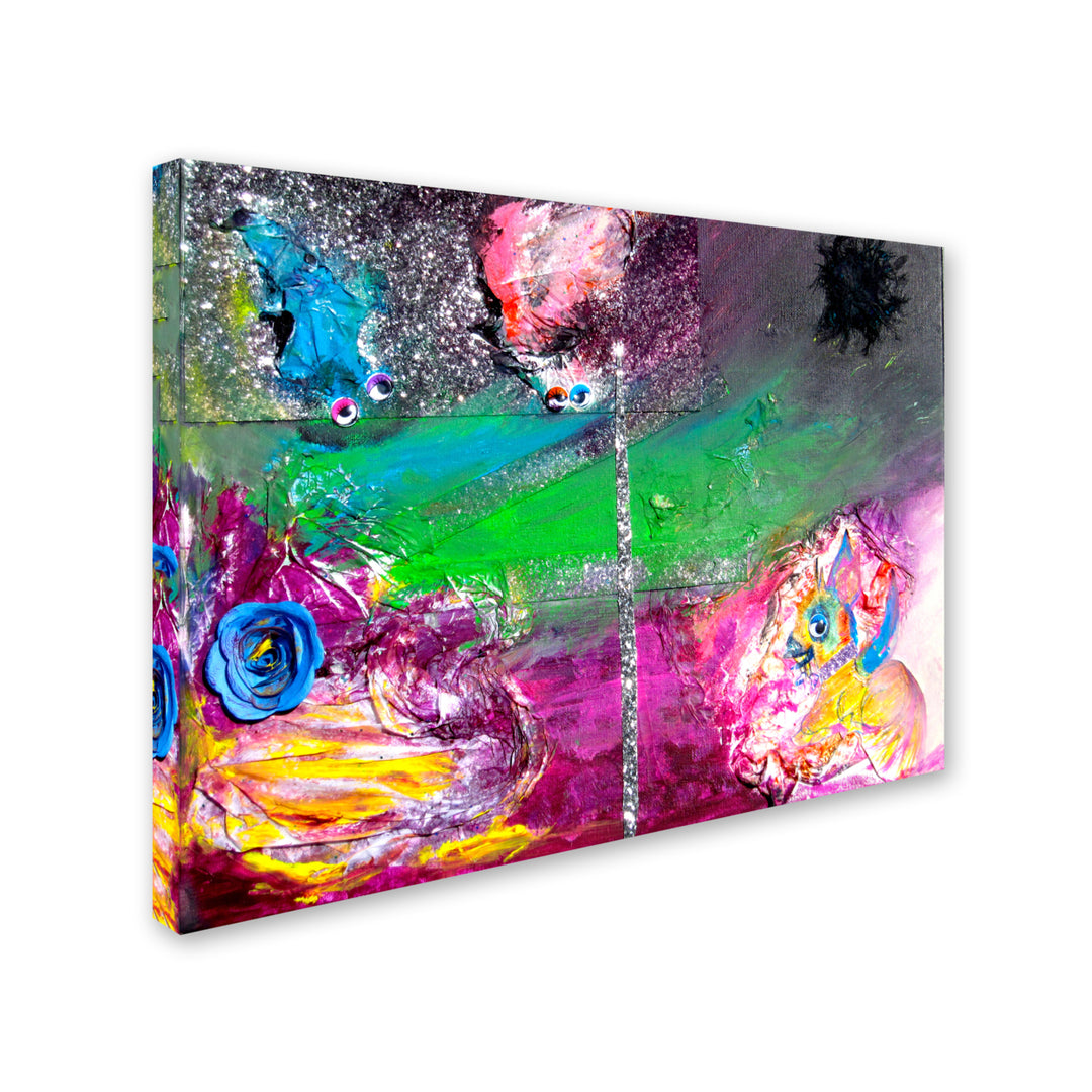 Amanda Rea Vertigo Canvas Wall Art 35 x 47 Inches Image 2