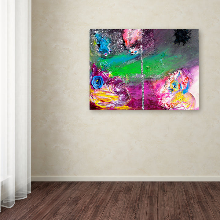 Amanda Rea Vertigo Canvas Wall Art 35 x 47 Inches Image 3