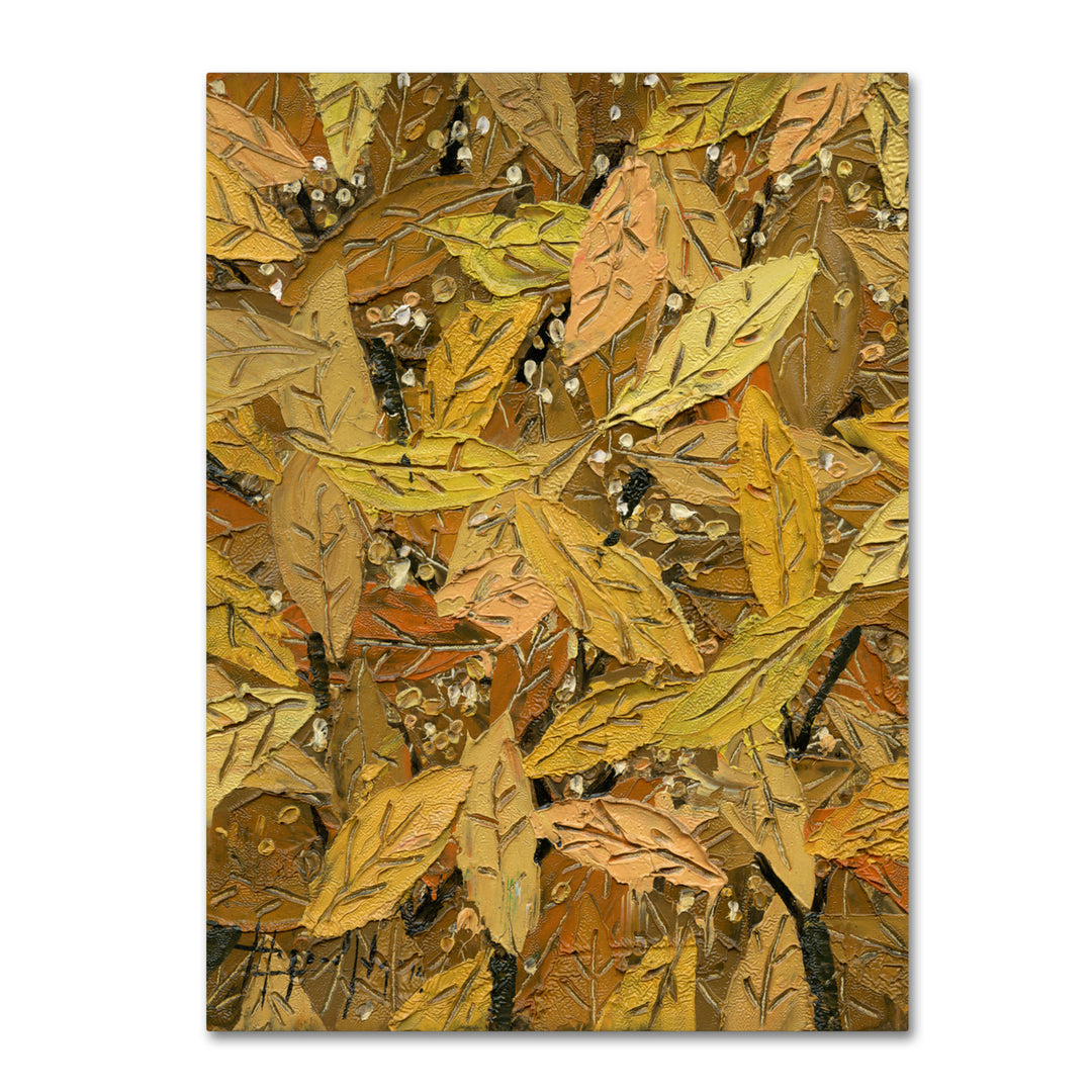 Hai Odelia Autumn Canvas Wall Art 35 x 47 Inches Image 1