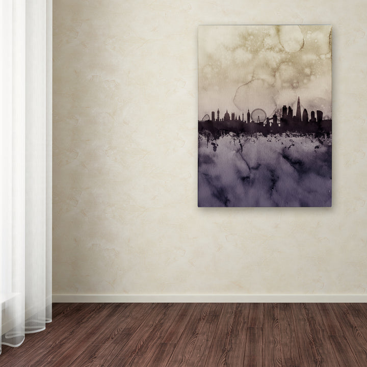 Michael Tompsett London Skyline Tall 2 Canvas Wall Art 35 x 47 Inches Image 3