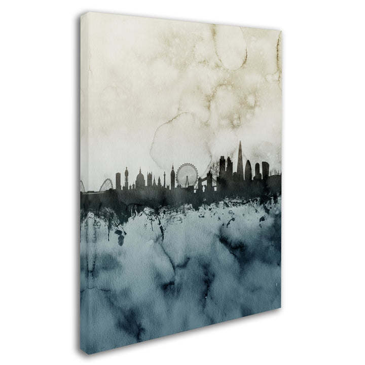 Michael Tompsett London Skyline Tall 3 Canvas Wall Art 35 x 47 Inches Image 2