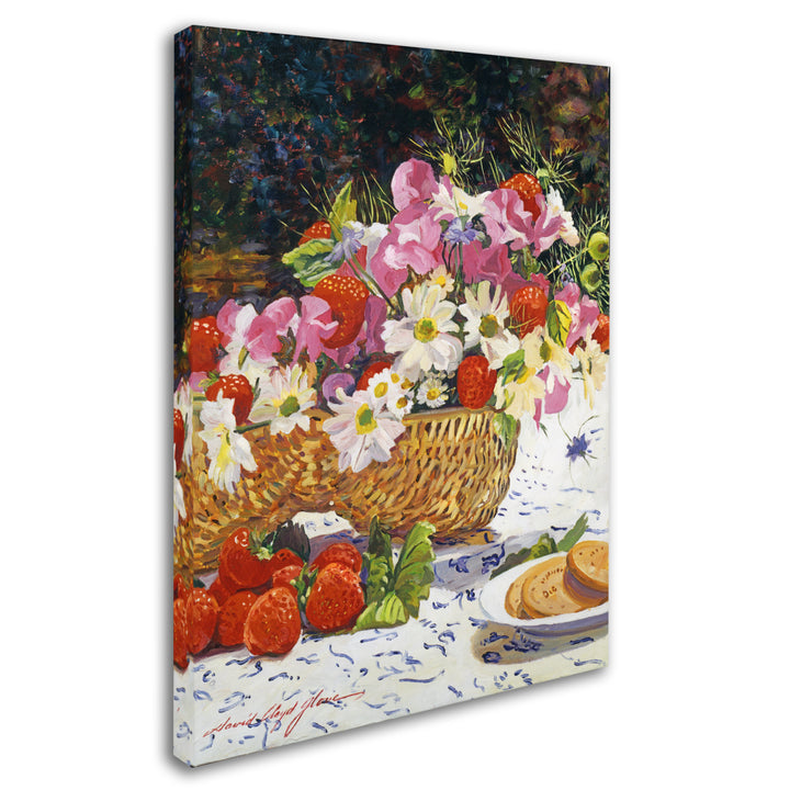 David Lloyd Glover The Summer Picnic Canvas Wall Art 35 x 47 Inches Image 2