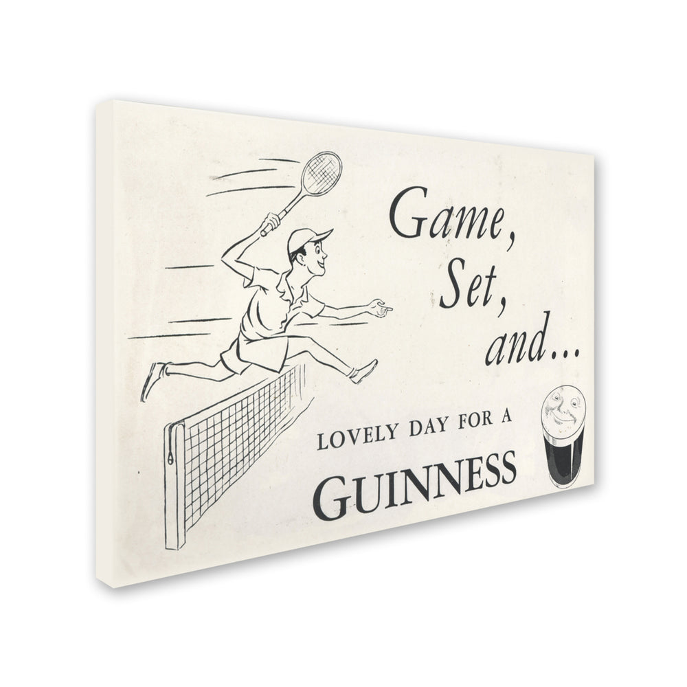 Guinness Brewery Lovely Day For A Guinness VI Canvas Wall Art 35 x 47 Inches Image 2