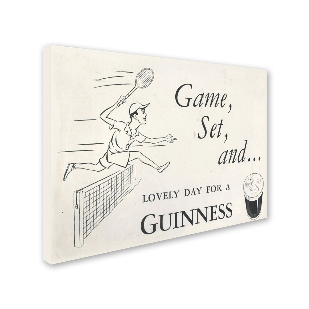 Guinness Brewery Lovely Day For A Guinness VI Canvas Wall Art 35 x 47 Inches Image 2