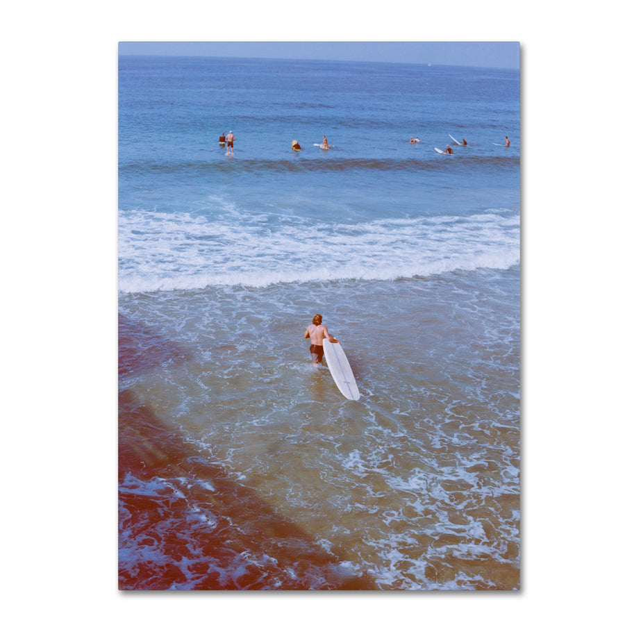 Ariane Moshayedi Surfer Canvas Wall Art 35 x 47 Inches Image 1