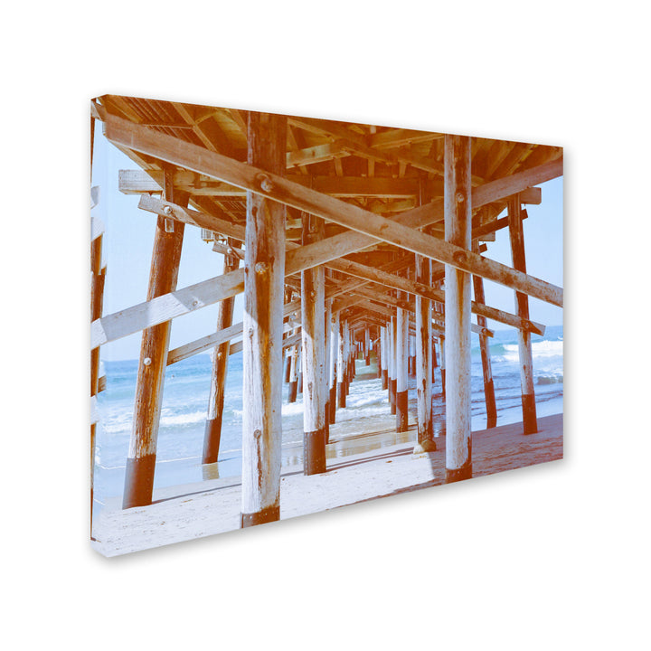 Ariane Moshayedi Under Pier Canvas Wall Art 35 x 47 Inches Image 2