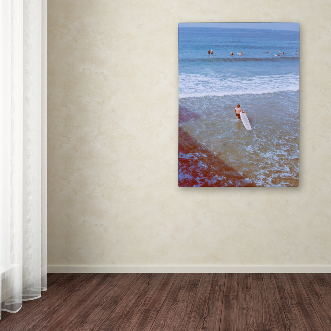 Ariane Moshayedi Surfer Canvas Wall Art 35 x 47 Inches Image 3