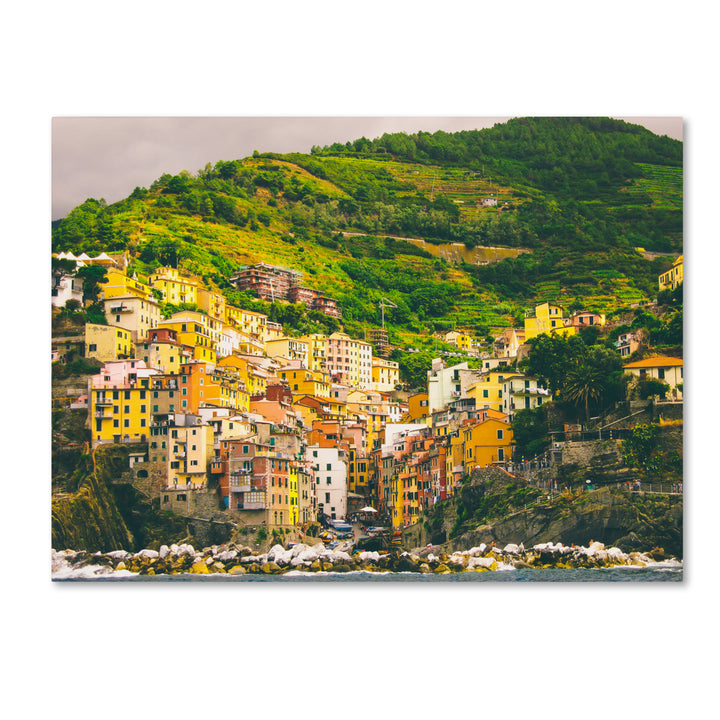 Ariane Moshayedi Cinque Terre 2 Canvas Wall Art 35 x 47 Inches Image 1