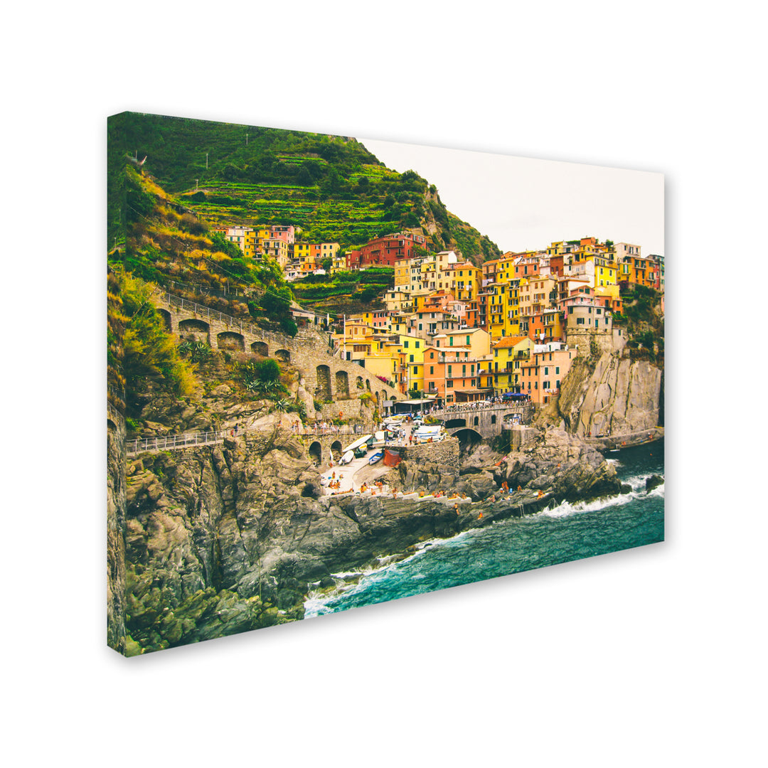 Ariane Moshayedi Cinque Terre 3 Canvas Wall Art 35 x 47 Inches Image 2