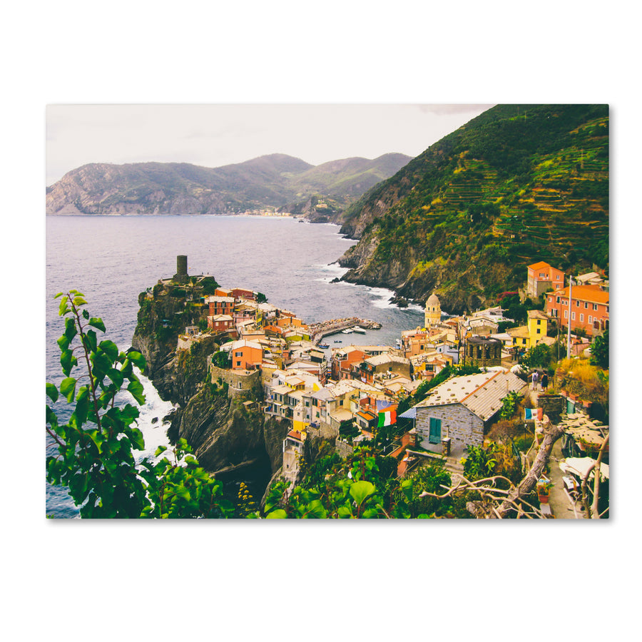 Ariane Moshayedi Cinque Terre 4 Canvas Wall Art 35 x 47 Inches Image 1