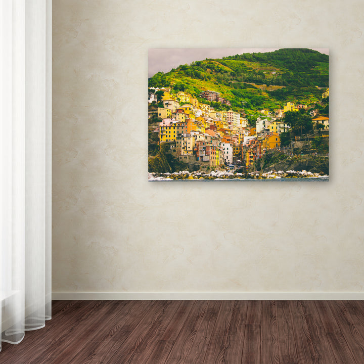 Ariane Moshayedi Cinque Terre 2 Canvas Wall Art 35 x 47 Inches Image 3