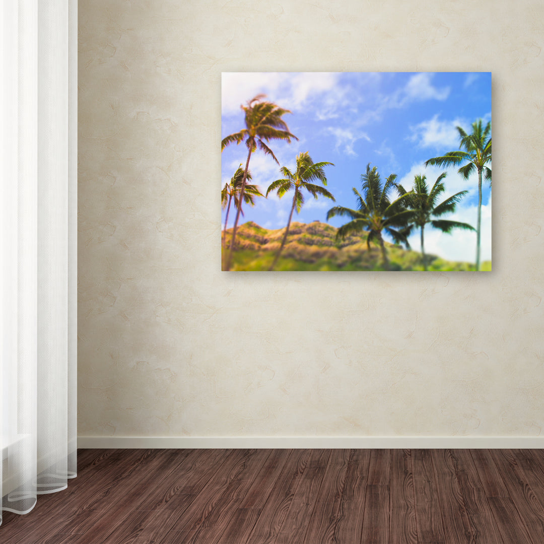 Ariane Moshayedi Hawaiian Palms Canvas Wall Art 35 x 47 Inches Image 3