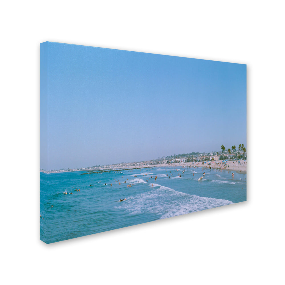 Ariane Moshayedi Newport Beach Summer Day Canvas Wall Art 35 x 47 Inches Image 2