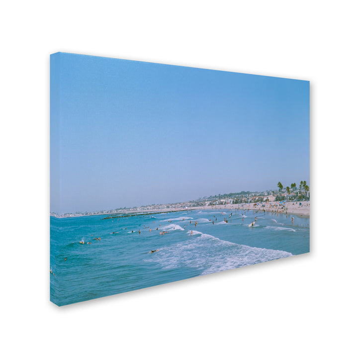 Ariane Moshayedi Newport Beach Summer Day Canvas Wall Art 35 x 47 Inches Image 2