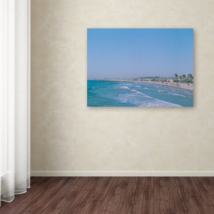 Ariane Moshayedi Newport Beach Summer Day Canvas Wall Art 35 x 47 Inches Image 3