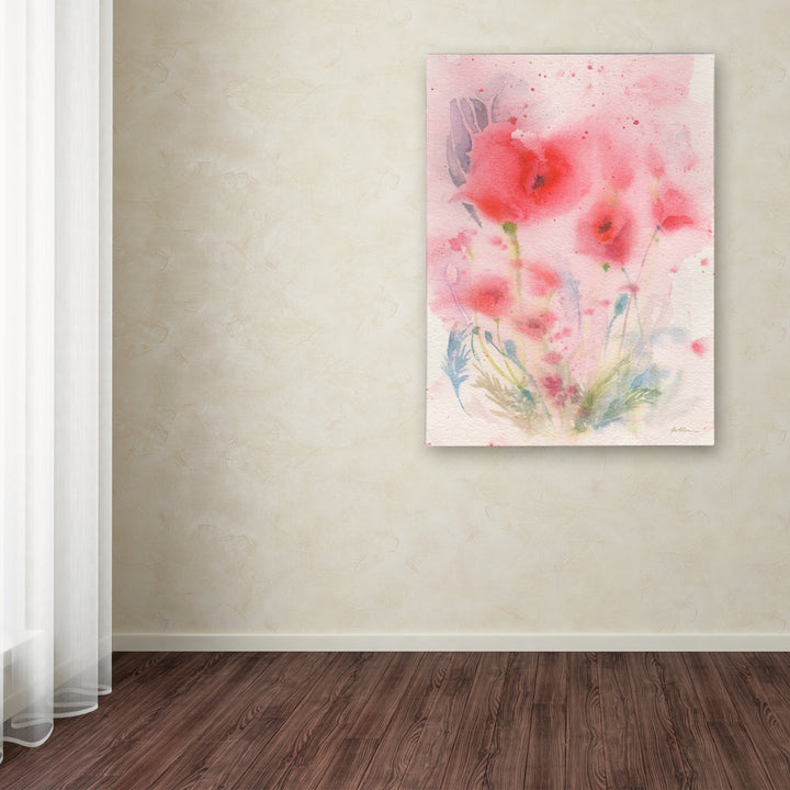 Sheila Golden Pink Reverie Canvas Wall Art 35 x 47 Inches Image 3