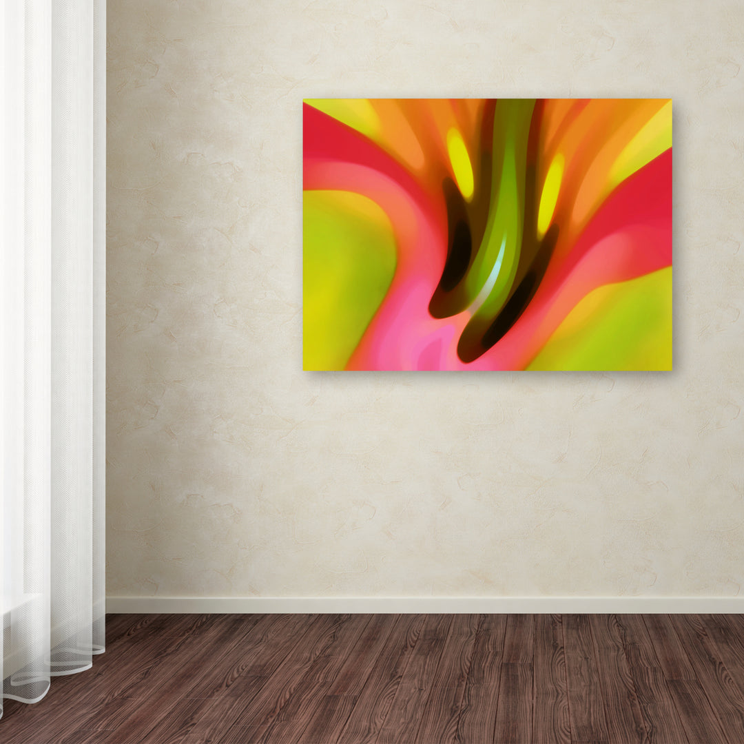 Amy Vangsgard Pink Lily Canvas Wall Art 35 x 47 Inches Image 3