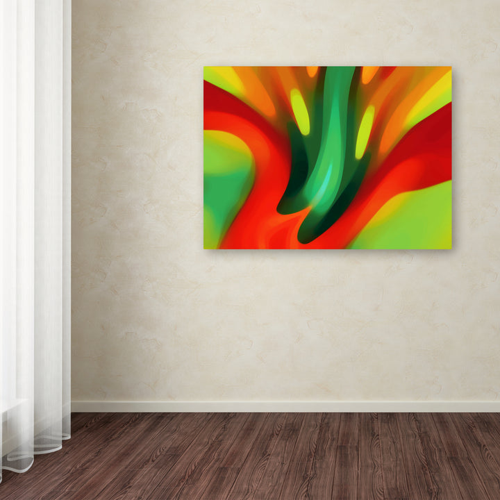 Amy Vangsgard Red Lily Canvas Wall Art 35 x 47 Inches Image 3